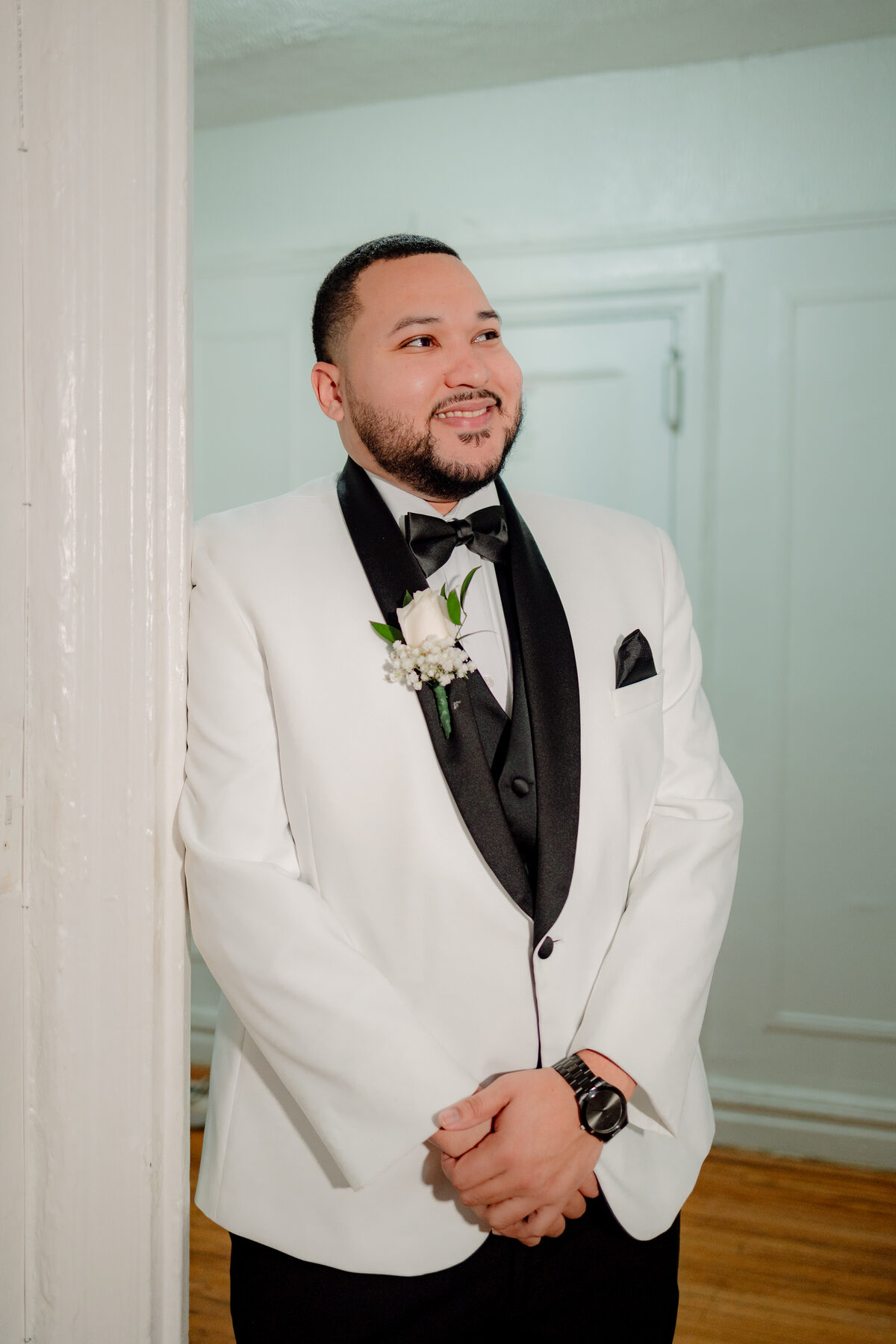 Groom portrait